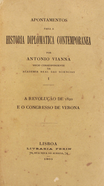 A REVOLUÃ‡ÃƒO DE 1820 E O CONGRESSO DE VERONA.
