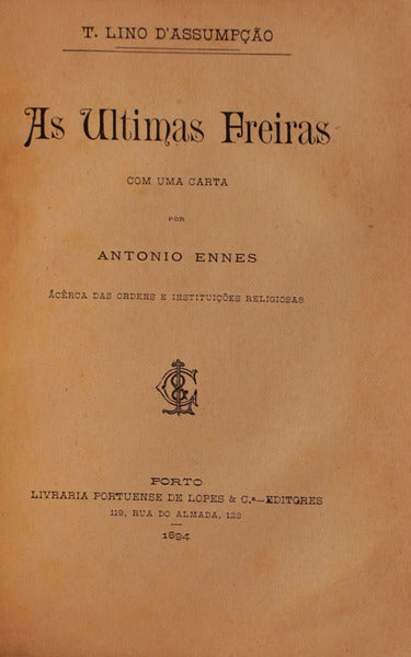 AS ÃšLTIMAS FREIRAS.