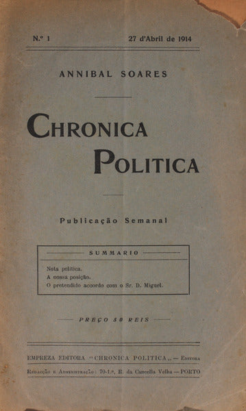 CHRONICA POLITICA. [3 VOLS.]