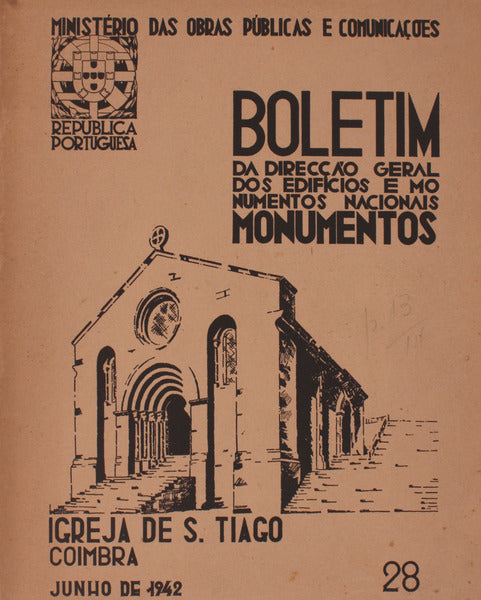IGREJA (A) DE S. TIAGO DE COIMBRA.
