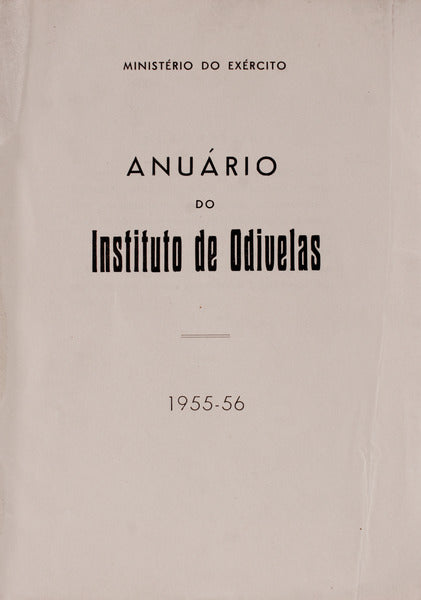 ANUÃRIO DO INSTITUTO DE ODIVELAS.