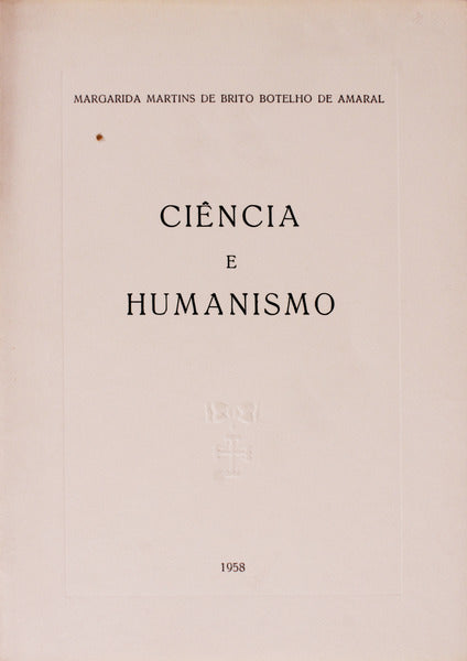 CIÃŠNCIA E HUMANISMO.