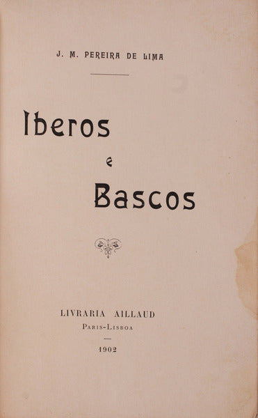 IBEROS E BASCOS.