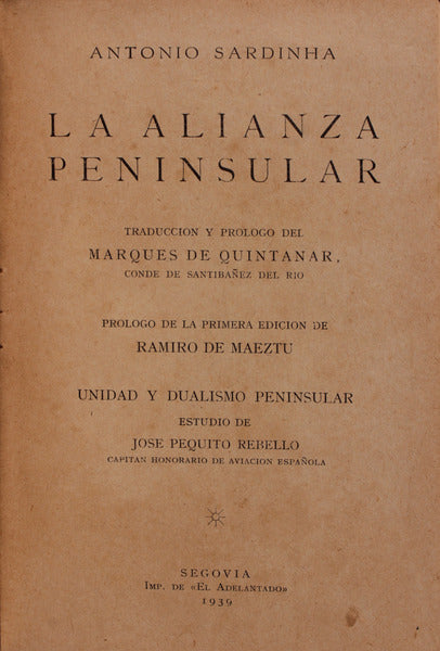 LA ALIANZA PENINSULAR.