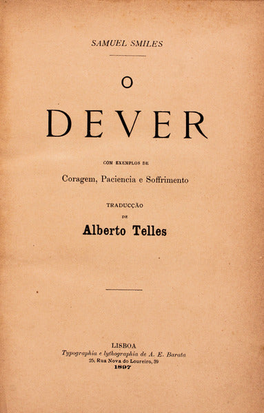 OBRAS DE SAMUEL SMILES.
