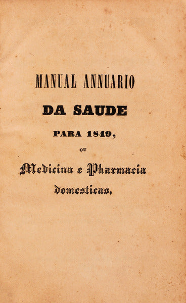MANUAL ANNUARIO DA SAUDE.