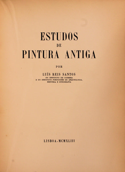 ESTUDOS DE PINTURA ANTIGA.