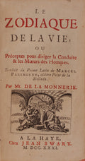 LE ZODIAQUE DE LA VIE, ou PrÃ©ceptes pour Diriger la Conduite & les Moeurs des Hommes.