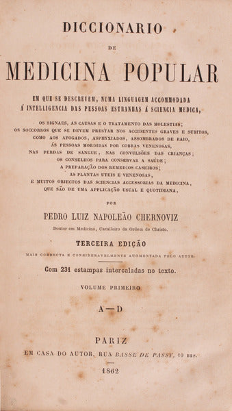 DICCIONARIO DE MEDICINA POPULAR.