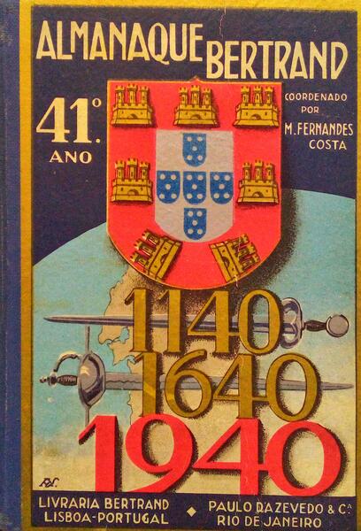 ALMANAQUE BERTRAND 1940.