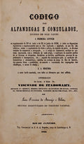 CODIGO DAS ALFANDEGAS E CONSULADOS.
