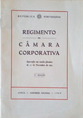 REGIMENTO DA CÃ‚MARA CORPORATIVA.