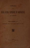 ANNALI DELLA REGIA SCUOLA SUPERIORES DI AGRICOLTURA IN PORTICI. VOL. X.