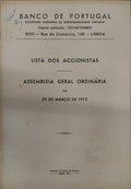LISTA DOS ACCIONISTAS.