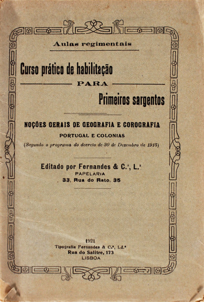 CURSO PRÃTICO DE HABILITAÃ‡ÃƒO PARA PRIMEIROS SARGENTOS.