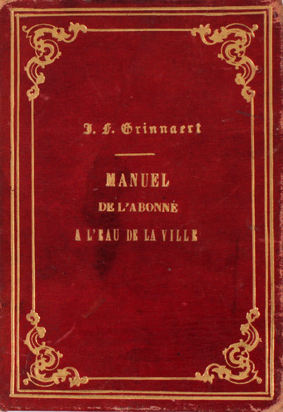 MANUEL DE L'ABONNÃ‰ A L'EAU DE LA VILLE.