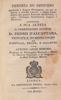 THEORIA DO DISCURSO APPLICADA Ã LINGUA PORTUGUESA;