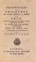 PEREGRINAÃ‡ÃƒO DE PHILOTHEA AO SANTO TEMPLO, E MONTE DA CRUZ.