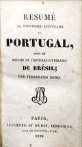 RESUMÃ‰ DE L'HISTOIRE LITTÃ‰RAIRE DU PORTUGAL.