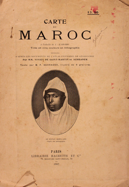 CARTE DU MAROC.