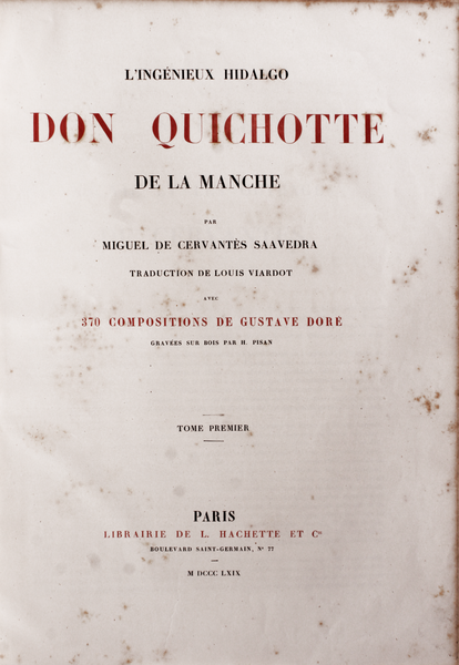 L' INGENIEUX DON QUICHOTTE DE LA MANCHE.