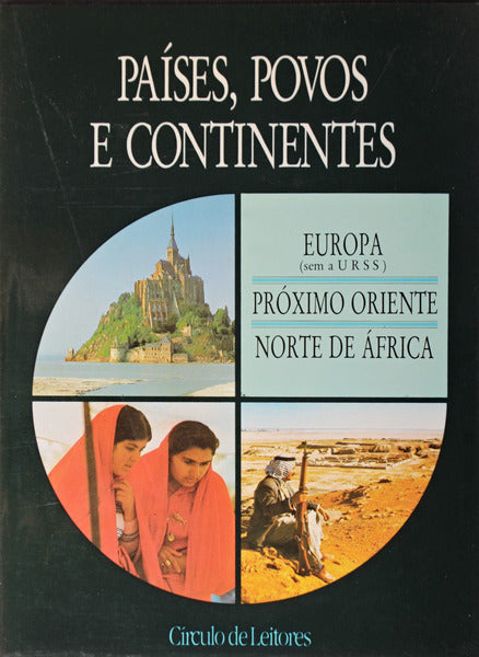 PAÃSES, POVOS E CONTINENTES. [4 VOLS. / CÃRCULO DE LEITORES C/SOBRECAPA]