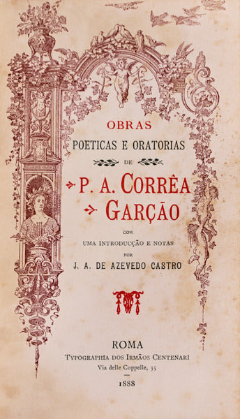 OBRAS POETICAS E ORATORIAS.