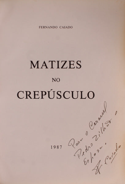 MATIZES NO CREPÃšSCULO.