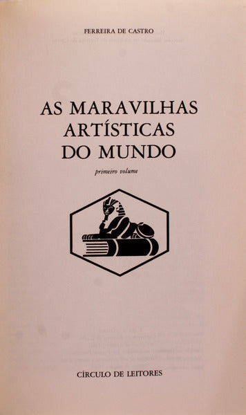 AS MARAVILHAS ARTÃSTICAS DO MUNDO.