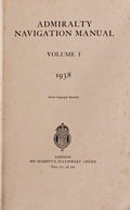 ADMIRALTY NAVIGATION MANUAL, 1838.