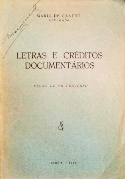 LETRAS E CRÃ‰DITOS DOCUMENTÃRIOS.