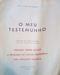 O MEU TESTEMUNHO.