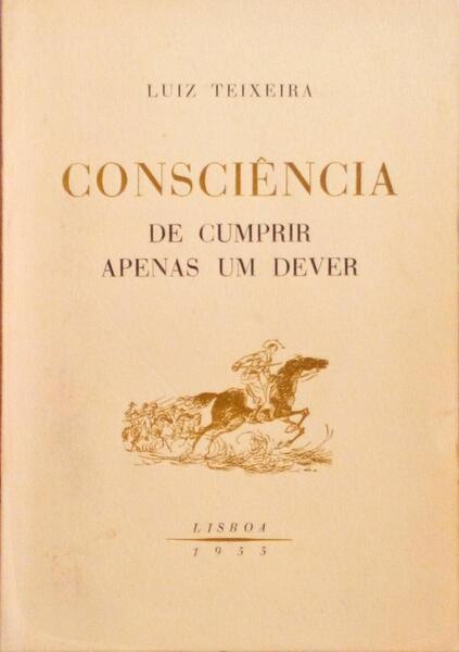 CONSCIÃŠNCIA DE CUMPRIR APENAS UM DEVER