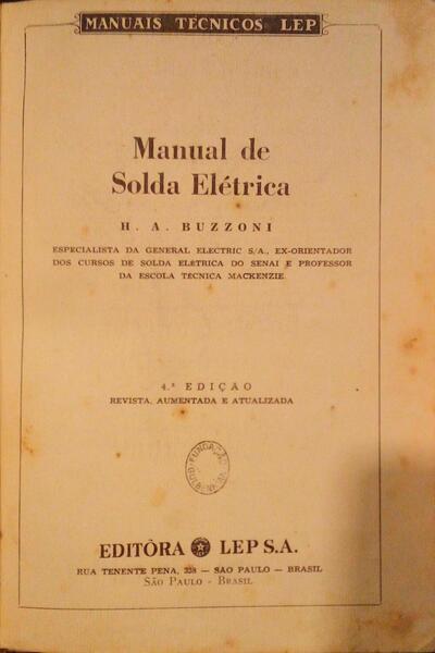 MANUAL DE SOLDA ELÃ‰CTRICA