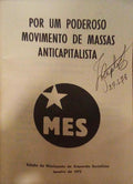 POR UM PODEROSO MOVIMENTO DE MASSAS ANTICAPITALISTA