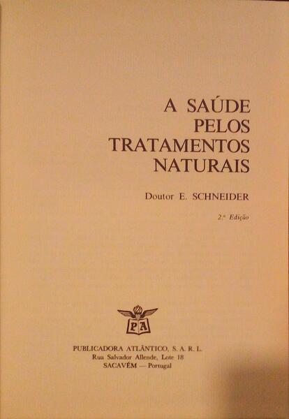 A SAÃšDE PELOS TRATAMENTOS NATURAIS