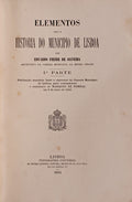 ELEMENTOS PARA A HISTORIA DO MUNICIPIO DE LISBOA.