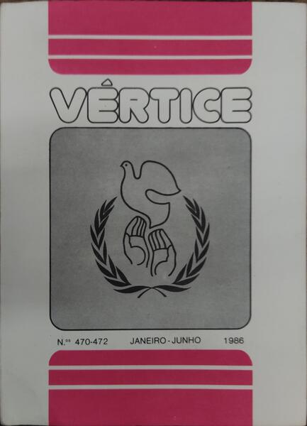 VÃ‰RTICE, N.Âº 470-472, JANEIRO-JUNHO 1986.