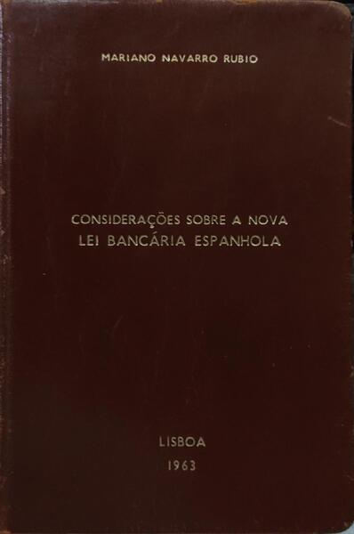 CONSIDERAÃ‡Ã•ES SOBRE A NOVA LEI BANCÃRIA ESPANHOLA.