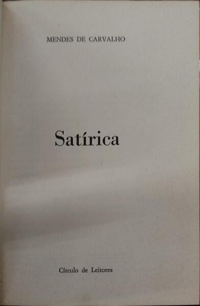 SATÃRICA.