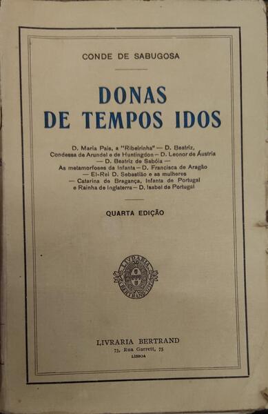 DONAS DE TEMPOS IDOS.