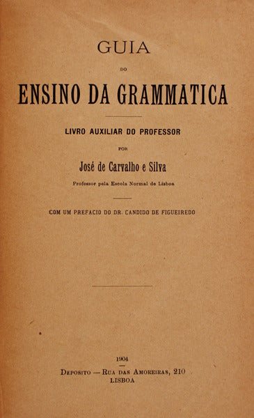 GUIA DO ENSINO DA GHRAMMATICA.