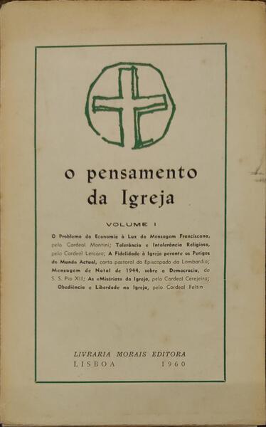 PENSAMENTO (O) DA IGREJA. [6VOLS.]