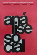 ANÃLISE SOCIAL, REVISTA DO GABINETE DE INVESTIGAÃ‡Ã•ES SOCIAIS, N.Âº 040, 1973.