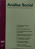 ANÃLISE SOCIAL, REVISTA DO INSTITUTO DE CIÃŠNCIAS SOCIAIS DA UNIVERSIDADE DE LISBOA, N.Âº 169, 2004.