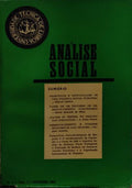 ANÃLISE SOCIAL, REVISTA DO GABINETE DE INVESTIGAÃ‡Ã•ES SOCIAIS, N.Âº 004, 1963.
