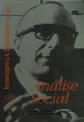 ANÃLISE SOCIAL, REVISTA DO INSTITUTO DE CIÃŠNCIAS SOCIAIS DA UNIVERSIDADE DE LISBOA, N.Âº 125-126, 1994.