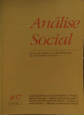 ANÃLISE SOCIAL, REVISTA DO INSTITUTO DE CIÃŠNCIAS SOCIAIS DA UNIVERSIDADE DE LISBOA, N.Âº 107, 1990.