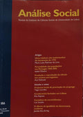 ANÃLISE SOCIAL, REVISTA DO INSTITUTO DE CIÃŠNCIAS SOCIAIS DA UNIVERSIDADE DE LISBOA, N.Âº 186, 2008.