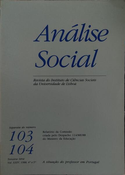 A SITUAÃ‡ÃƒO DO PROFESSOR EM PORTUGAL.